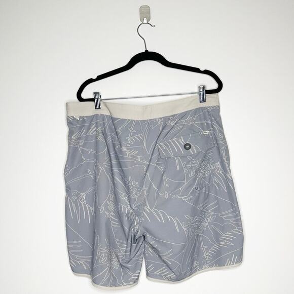 Vuori Cruise Board Short Swim Trunks Men's Blue Size 34 - Picture 3 of 7